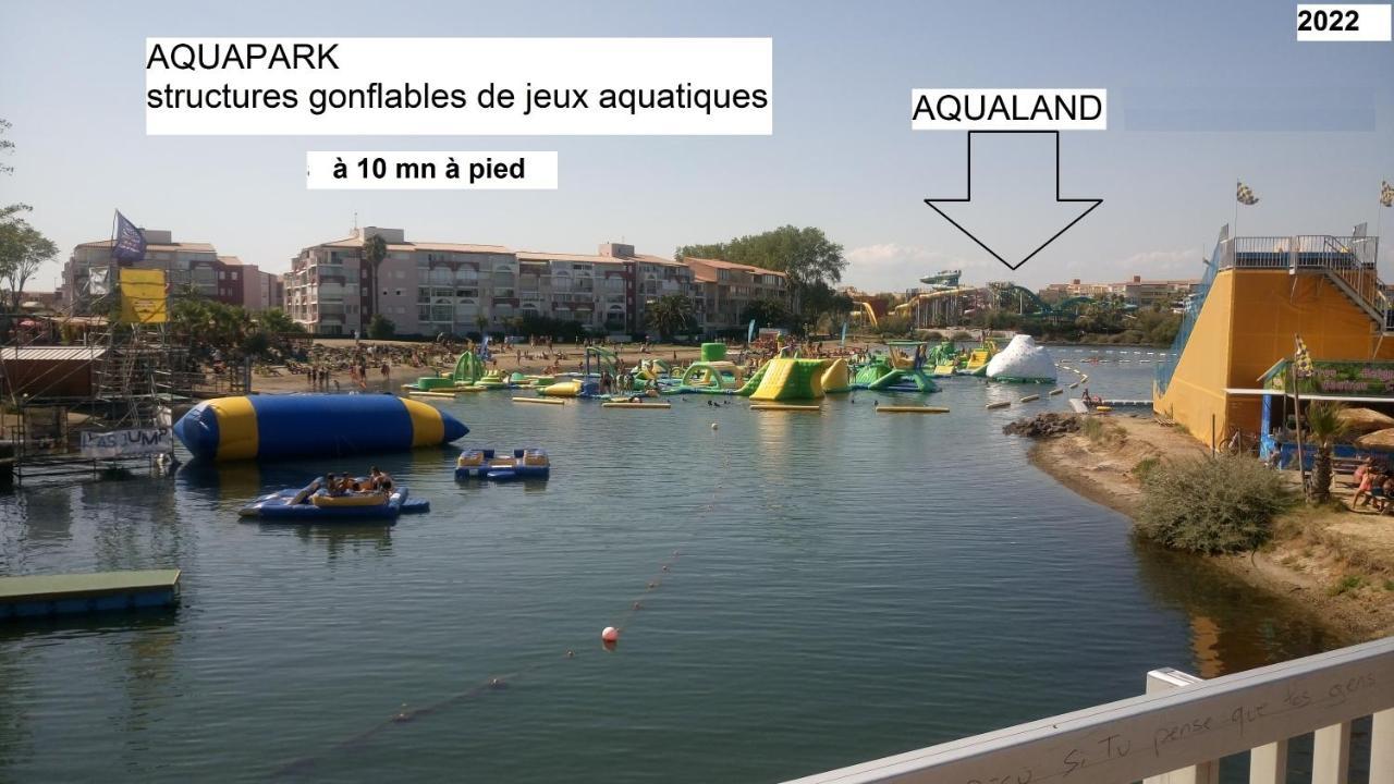 Les Locations De Lara I - T2 Spacieux Loggia Parking Privatif Pres Port, Plage, Ile Loisirs Agde Exterior foto